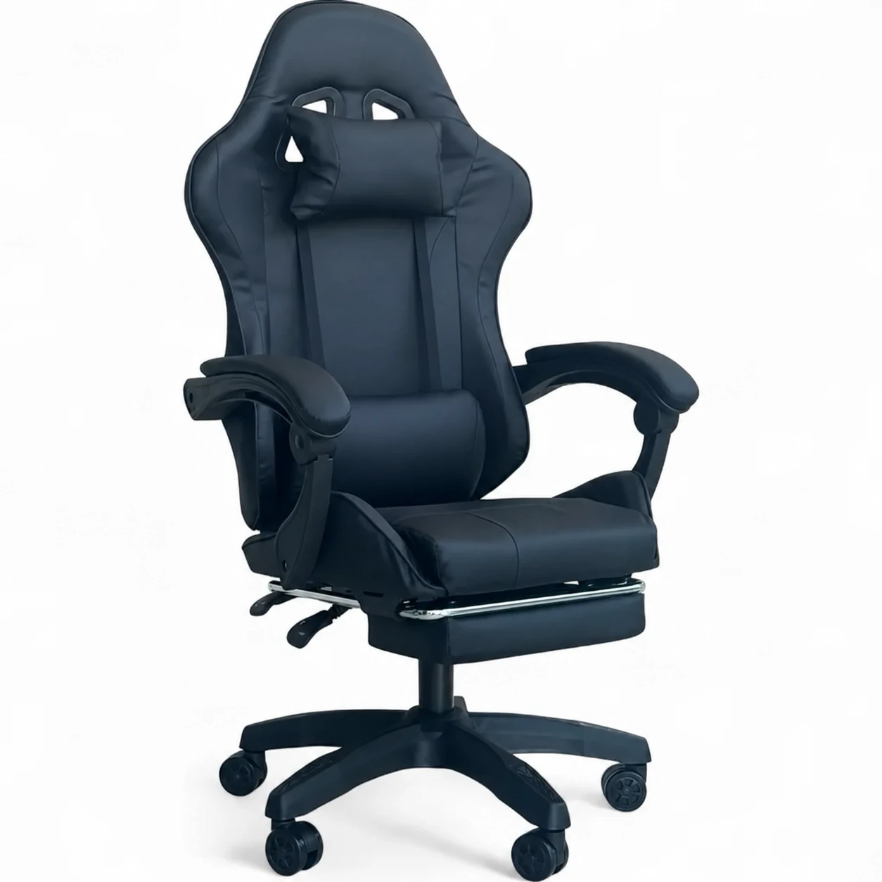 Cadeira Gamer Ergonômica Reclinável com Apoio para Pés